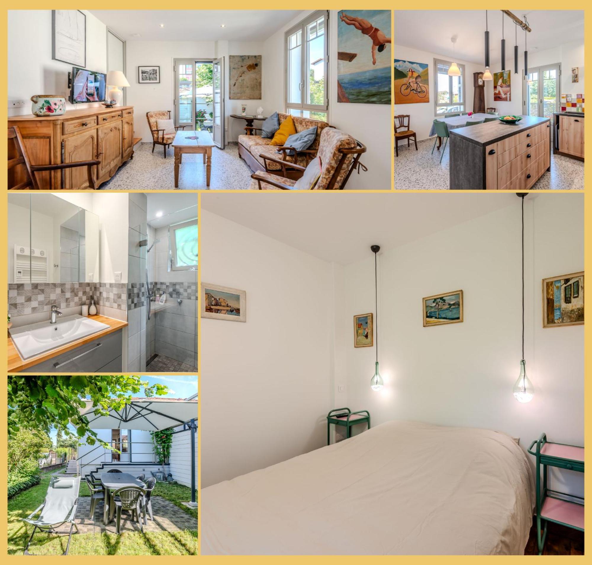 Chez Drum I Villa T3 I Thonon Екстер'єр фото