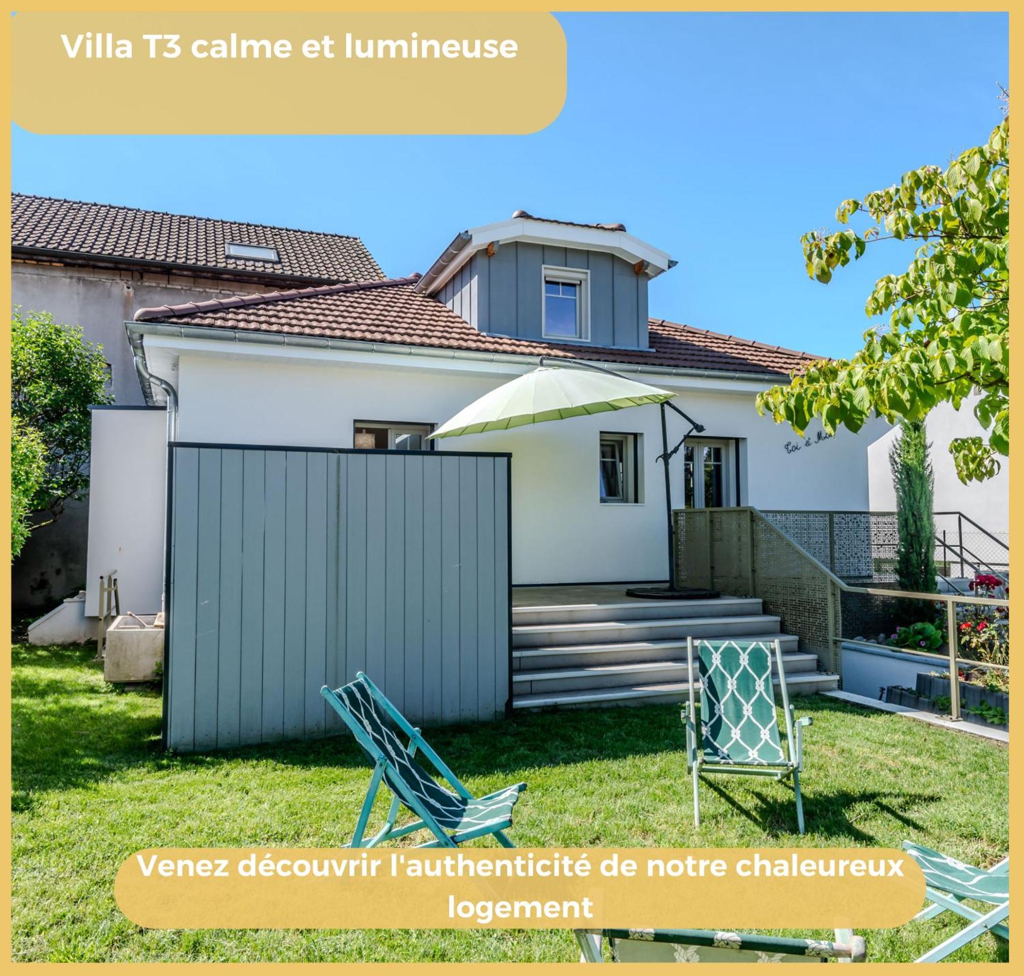 Chez Drum I Villa T3 I Thonon Екстер'єр фото